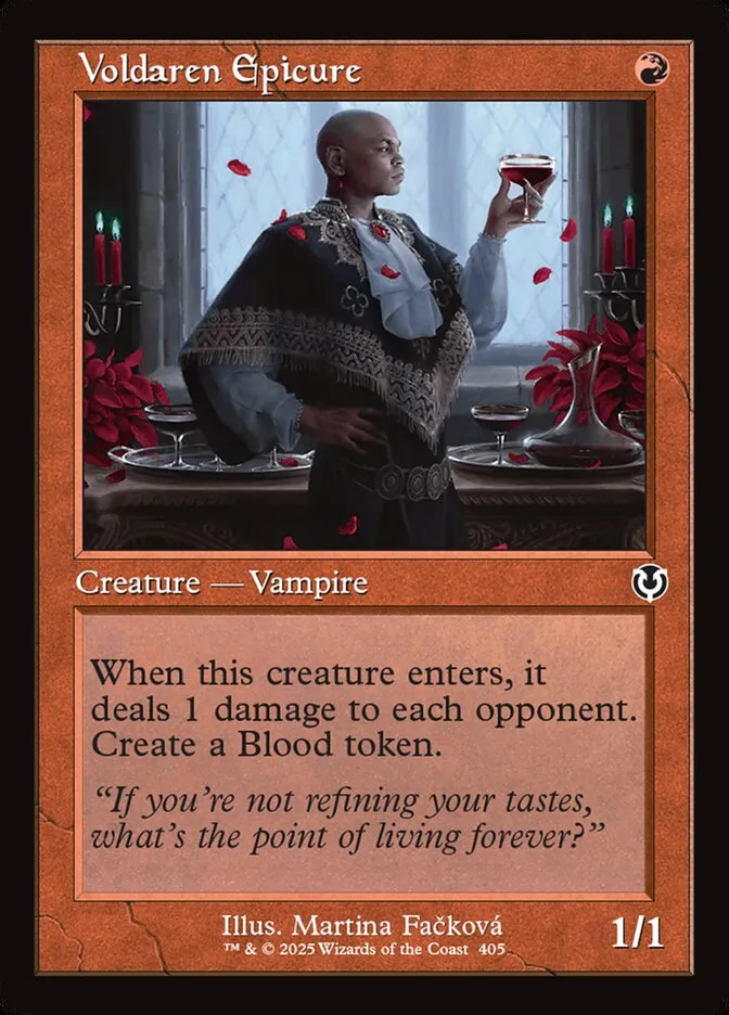 2025 Innistrad Remastered Voldaren Epicure #405 common card image