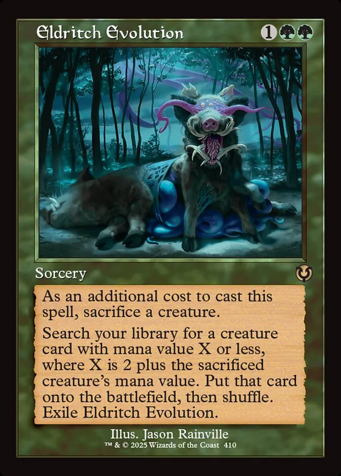 2025 Innistrad Remastered Eldritch Evolution rare #410 rare card image
