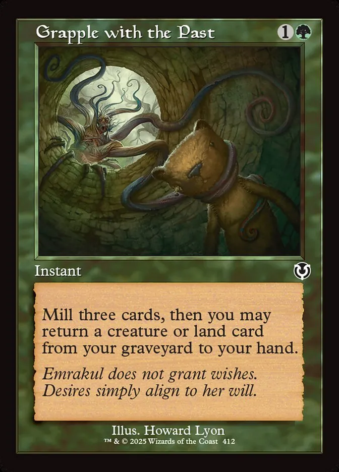 2025 Innistrad Remastered Grapple with the Past #412 common card image