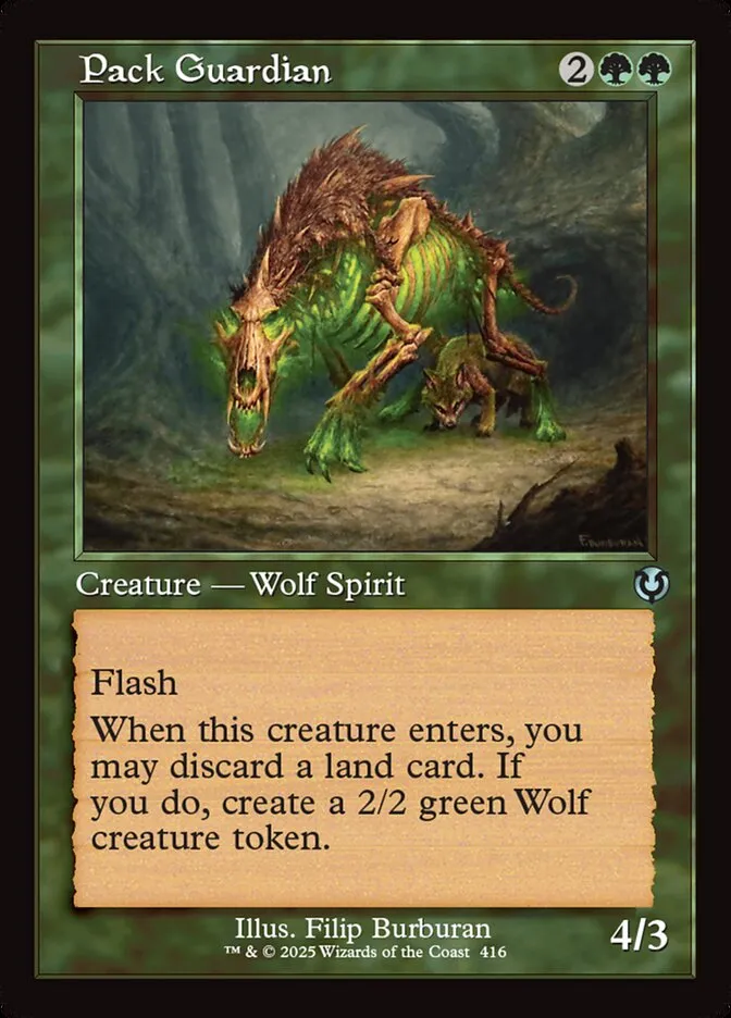 2025 Innistrad Remastered Pack Guardian #416 uncommon card image