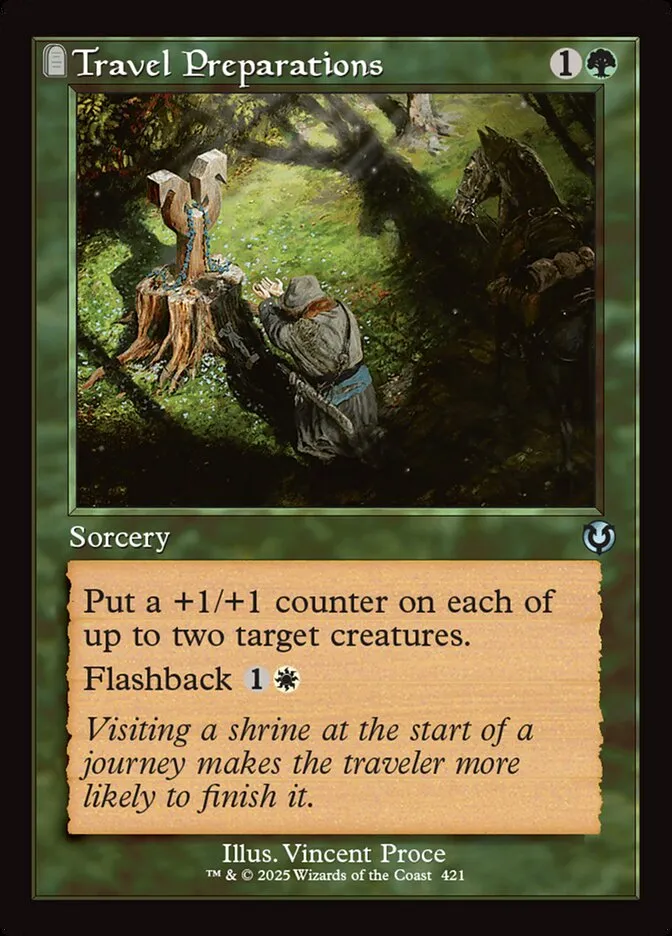 2025 Innistrad Remastered Travel Preparations #421 uncommon card image