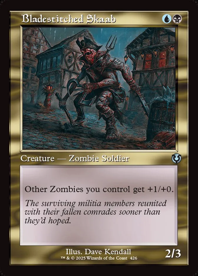 2025 Innistrad Remastered Bladestitched Skaab #426 uncommon card image