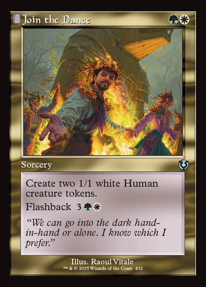2025 Innistrad Remastered Join the Dance #432 uncommon card image