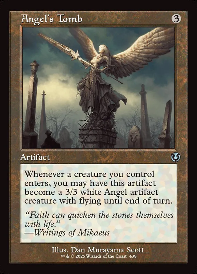2025 Innistrad Remastered Angel's Tomb #438 uncommon card image