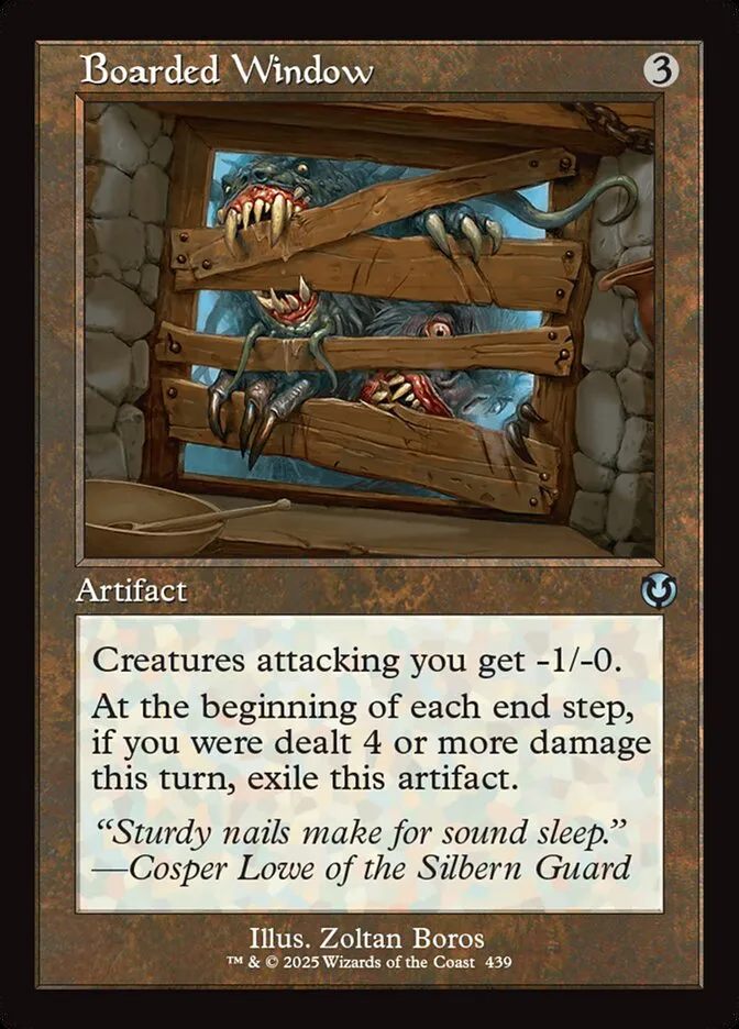2025 Innistrad Remastered Boarded Window #439 uncommon card image