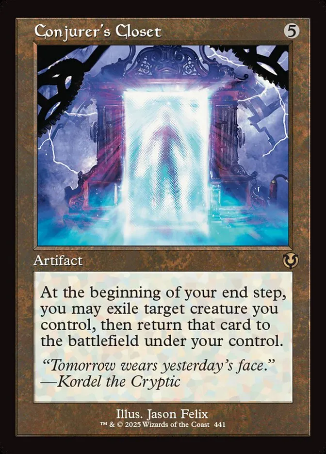 2025 Innistrad Remastered Conjurer's Closet #441 rare card image