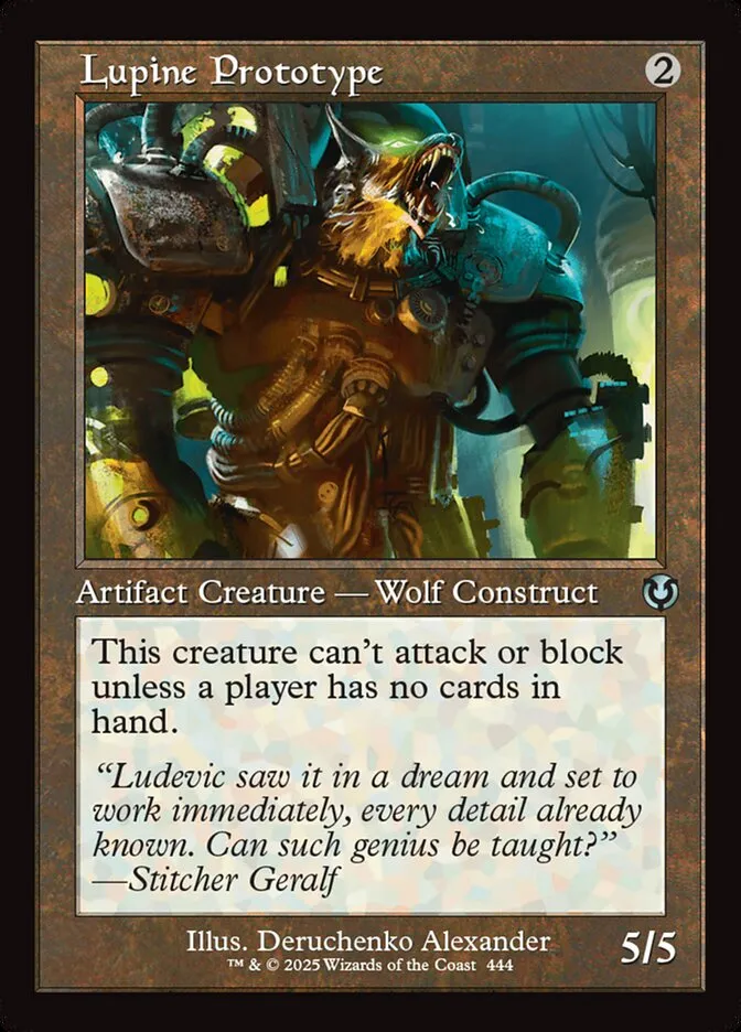 2025 Innistrad Remastered Lupine Prototype #444 uncommon card image