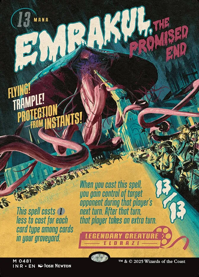 2025 Innistrad Remastered Emrakul, the Promised End mythic #481 mythic card image
