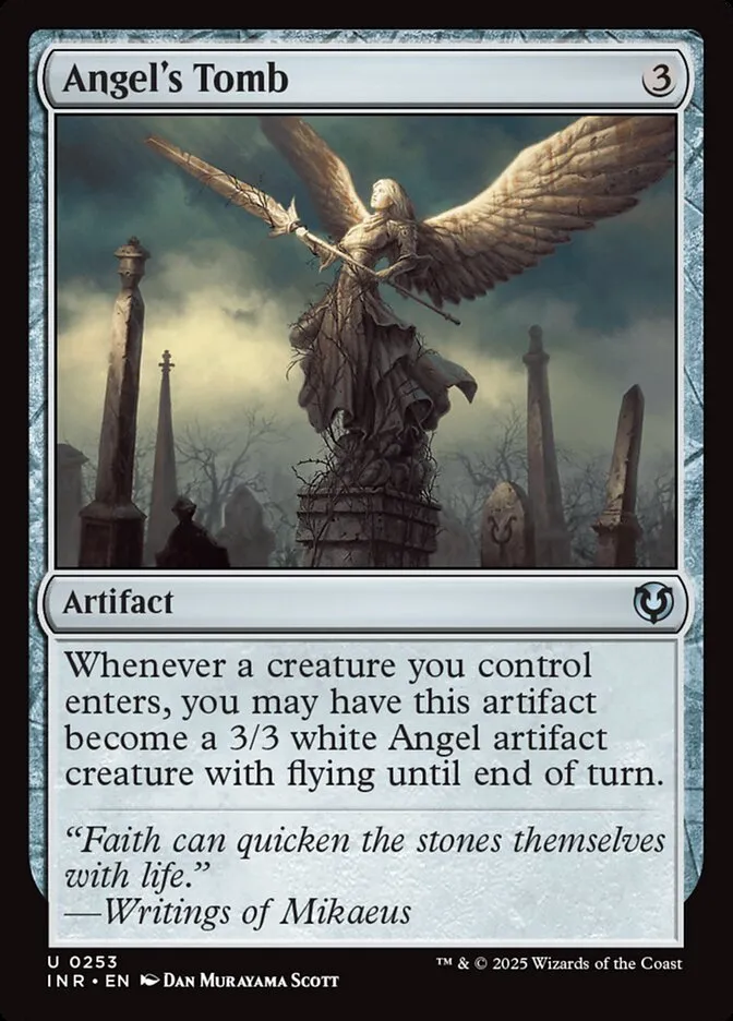 2025 Innistrad Remastered Angel's Tomb #253 uncommon card image