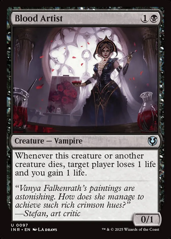 2025 Innistrad Remastered Blood Artist #97 uncommon card image