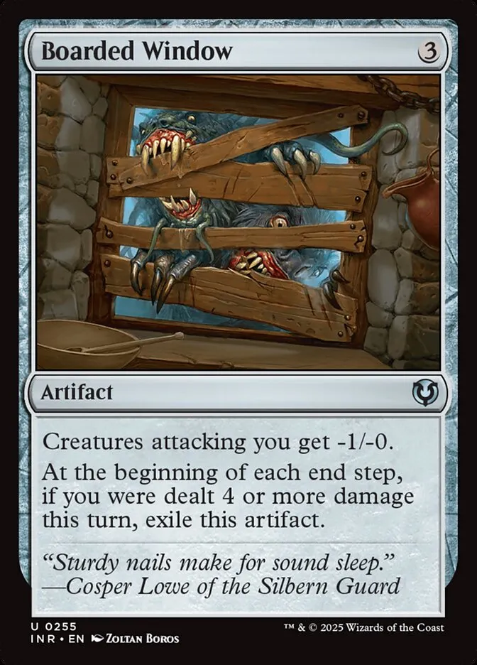 2025 Innistrad Remastered Boarded Window #255 uncommon card image