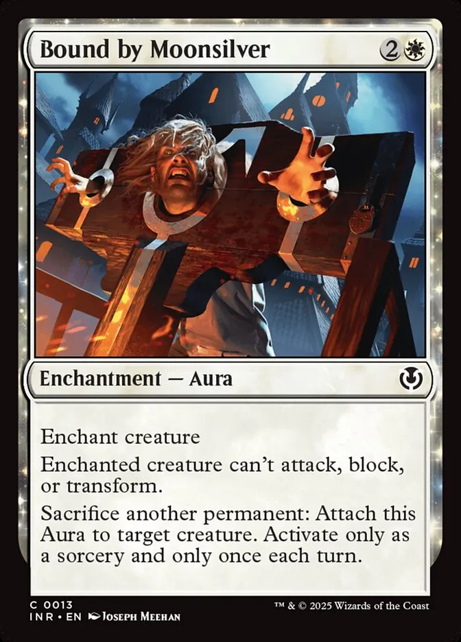 2025 Innistrad Remastered Bound by Moonsilver [Foil] common #13 common card image