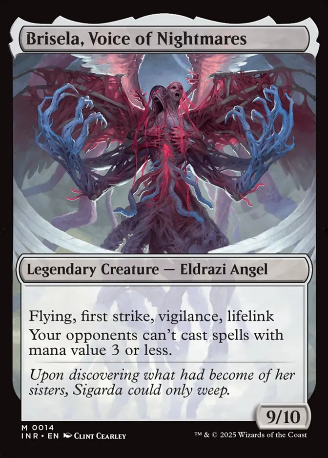 2025 Innistrad Remastered Brisela, Voice of Nightmares #14b mythic card image