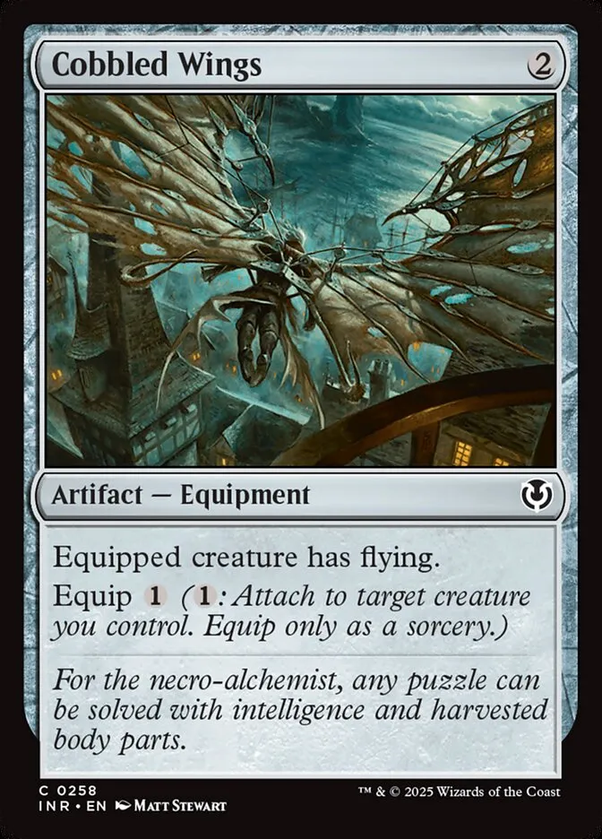 2025 Innistrad Remastered Cobbled Wings #258 common card image