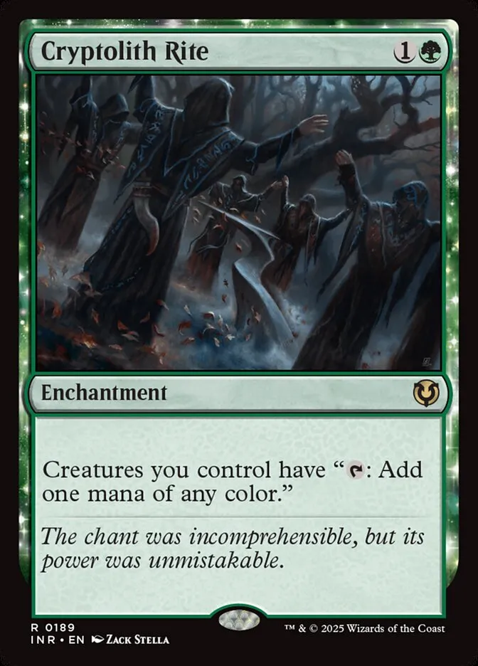 2025 Innistrad Remastered Cryptolith Rite #189 rare card image