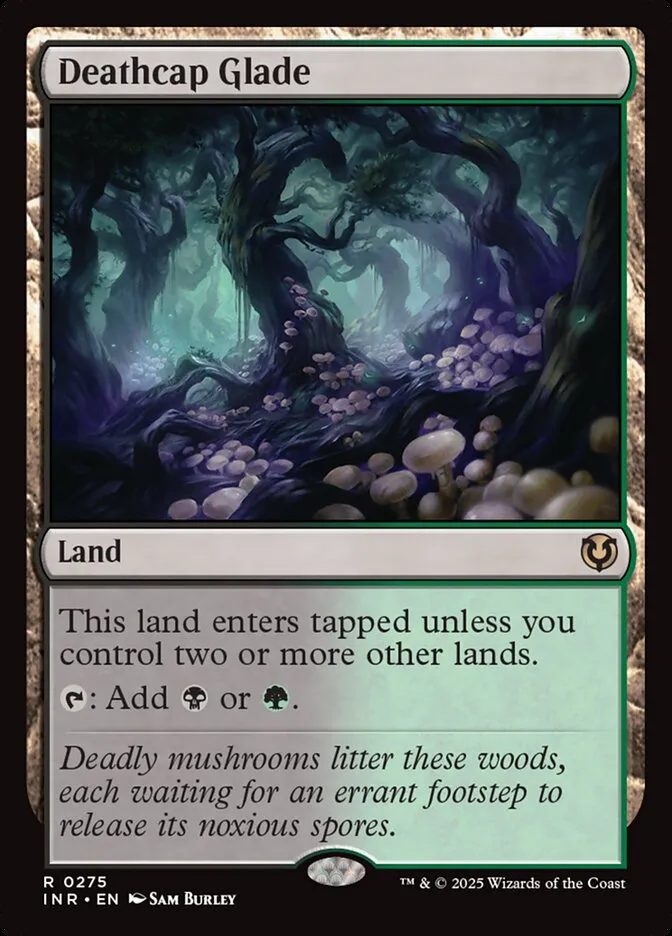 2025 Innistrad Remastered Deathcap Glade #275 rare card image