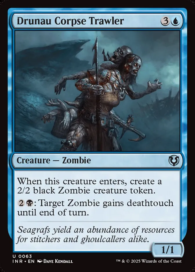 2025 Innistrad Remastered Drunau Corpse Trawler #63 uncommon card image