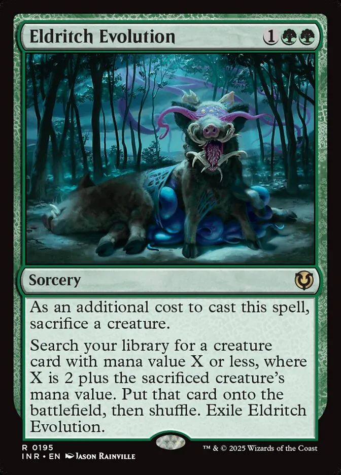 2025 Innistrad Remastered Eldritch Evolution rare #195 rare card image