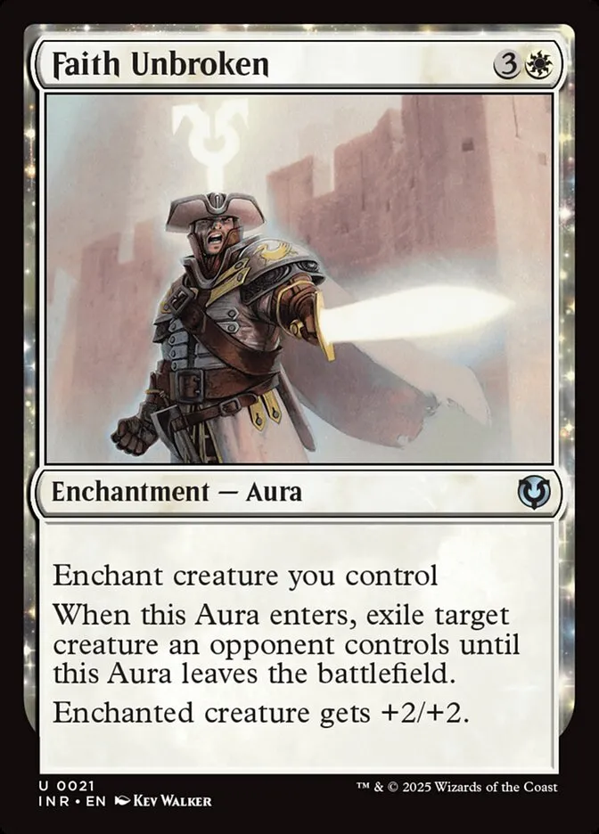2025 Innistrad Remastered Faith Unbroken #21 uncommon card image