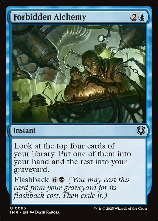 2025 Innistrad Remastered Forbidden Alchemy #65 uncommon card image