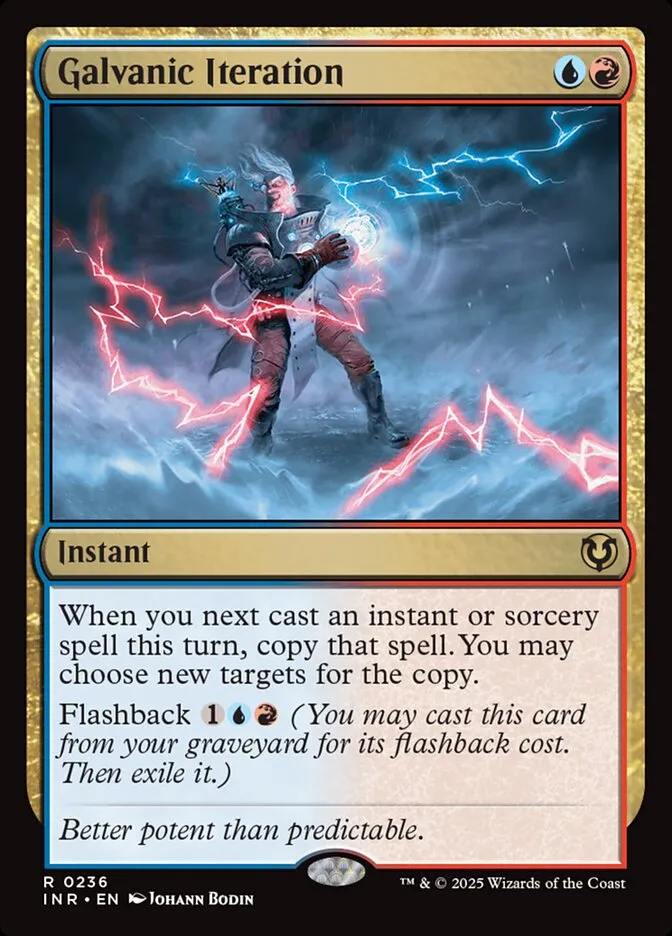 2025 Innistrad Remastered Galvanic Iteration [Foil] rare #236 rare card image