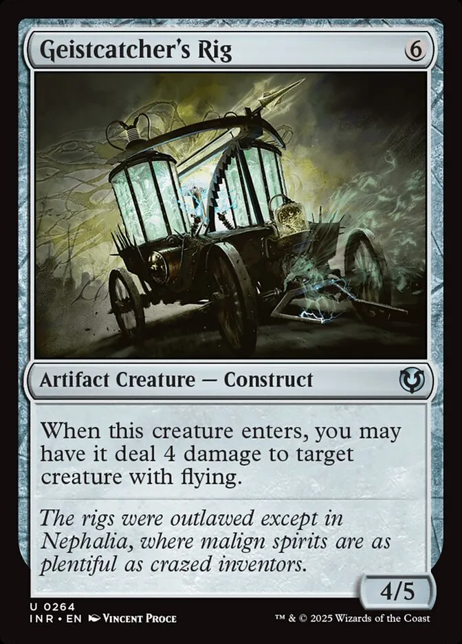 2025 Innistrad Remastered Geistcatcher's Rig #264 uncommon card image