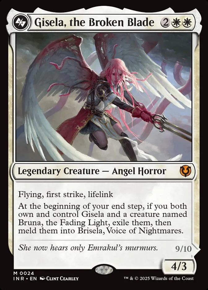 2025 Innistrad Remastered Gisela, the Broken Blade #24 mythic card image
