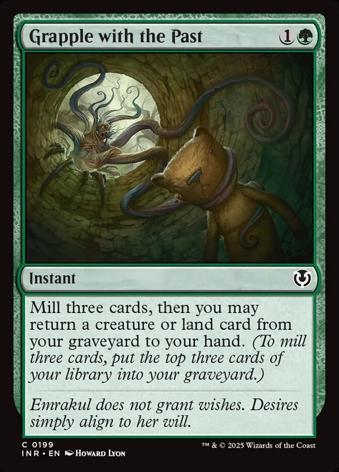 2025 Innistrad Remastered Grapple with the Past #199 common card image