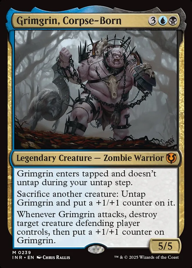 2025 Innistrad Remastered Grimgrin, Corpse-Born #239 mythic card image