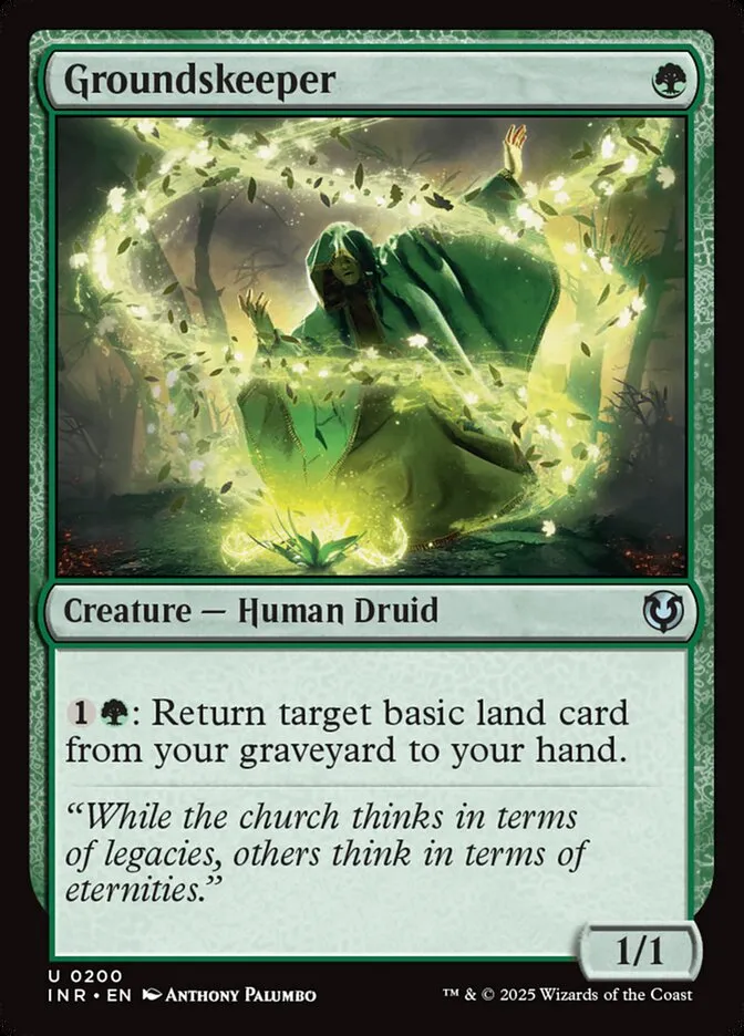 2025 Innistrad Remastered Groundskeeper #200 uncommon card image