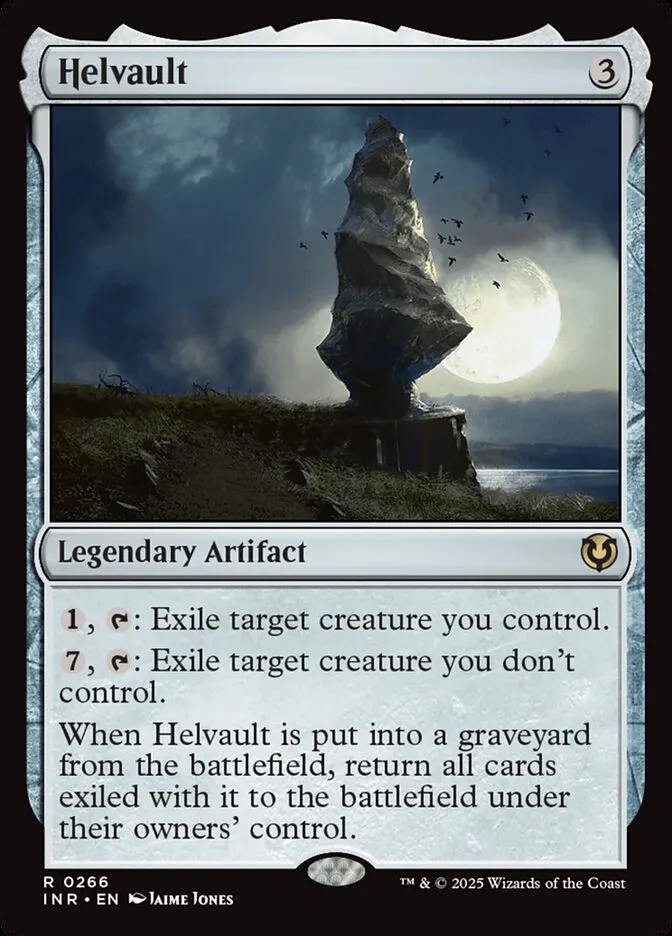 2025 Innistrad Remastered Helvault #266 rare card image