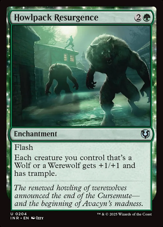 2025 Innistrad Remastered Howlpack Resurgence #204 uncommon card image