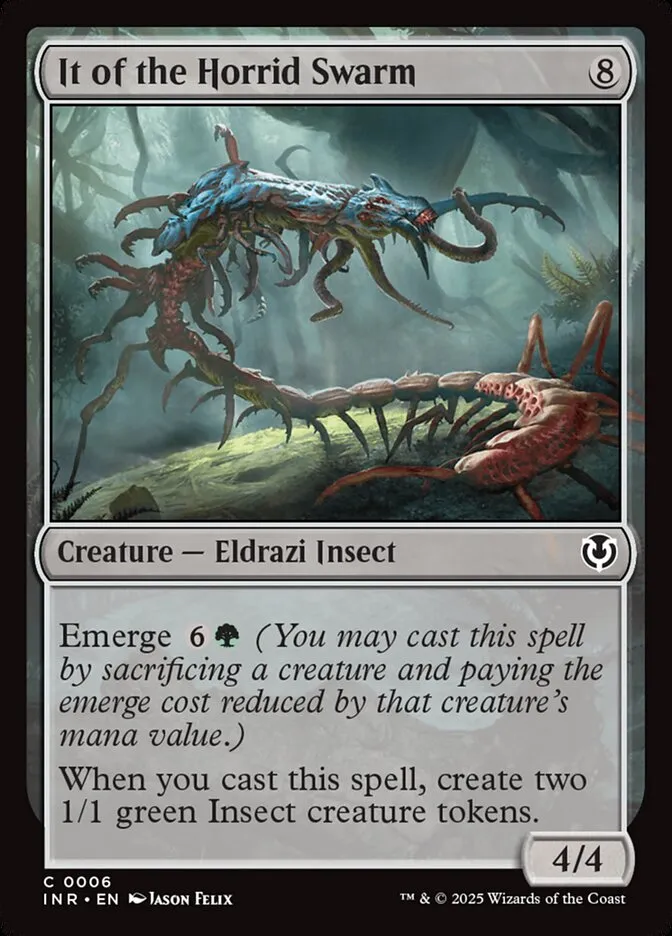 2025 Innistrad Remastered It of the Horrid Swarm #6 common card image