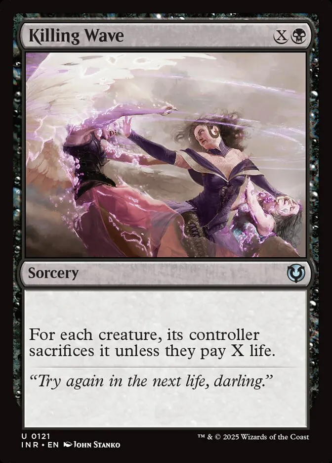 2025 Innistrad Remastered Killing Wave #121 uncommon card image