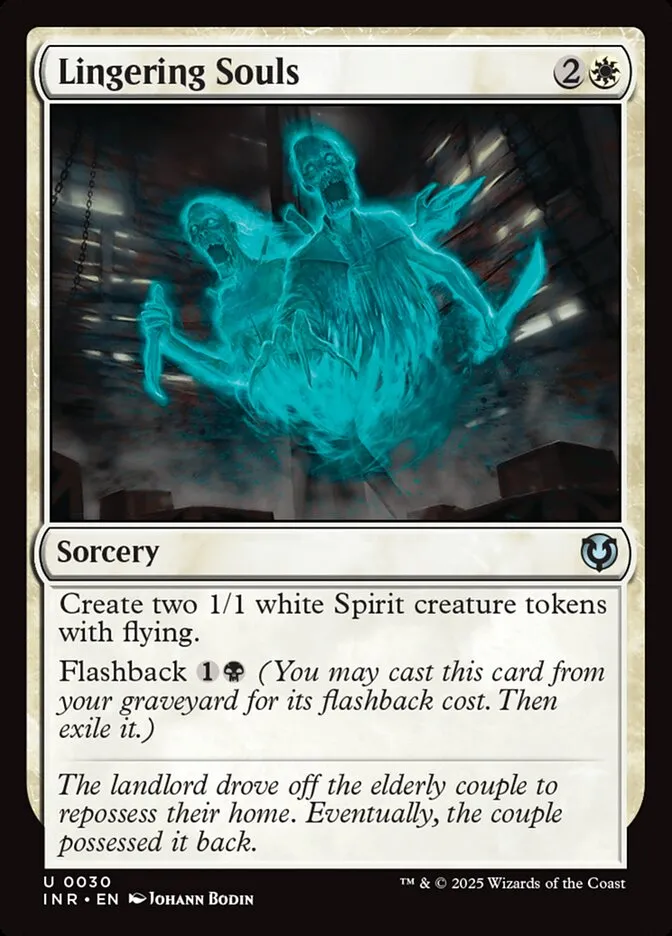 2025 Innistrad Remastered Lingering Souls #30 uncommon card image