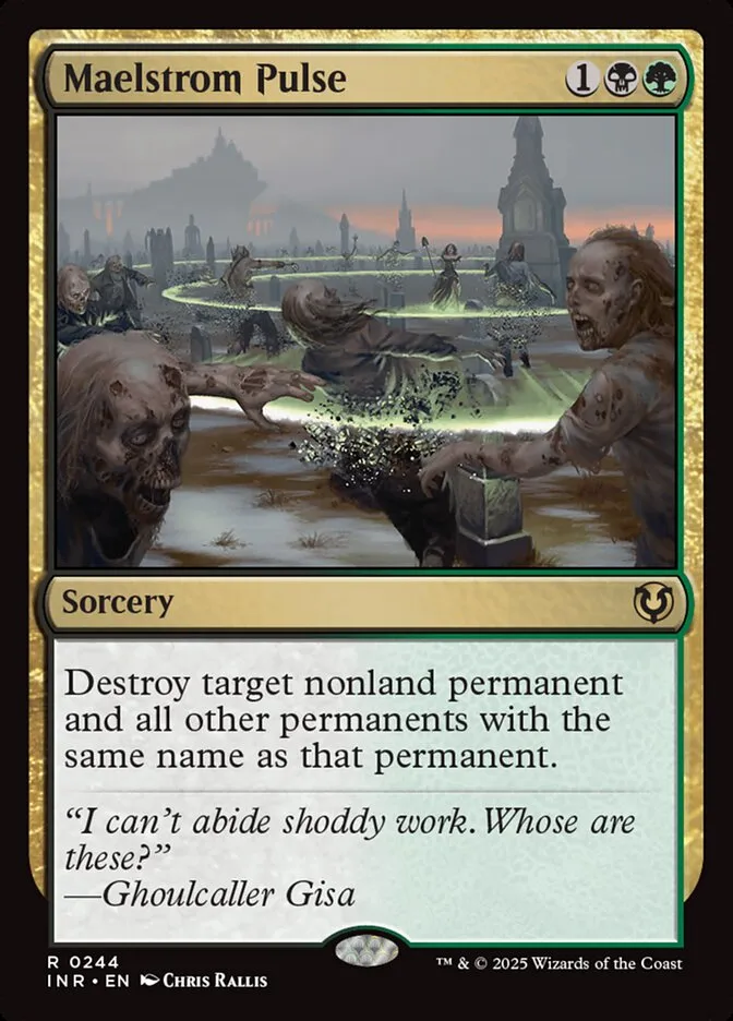 2025 Innistrad Remastered Maelstrom Pulse #244 rare card image