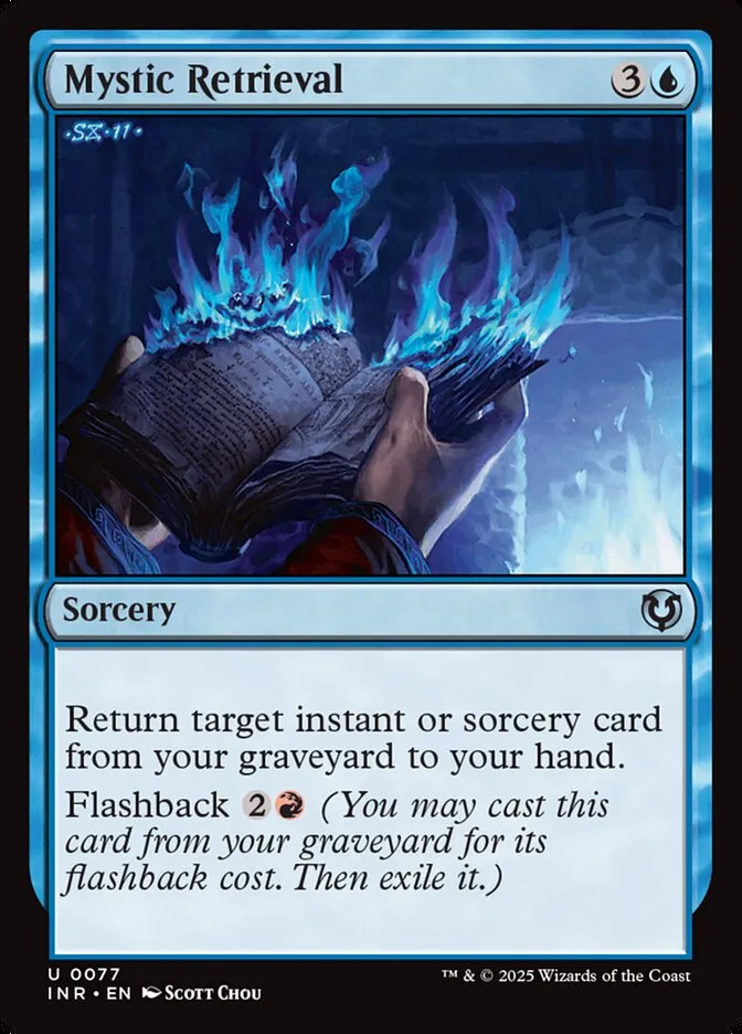 2025 Innistrad Remastered Mystic Retrieval #77 uncommon card image