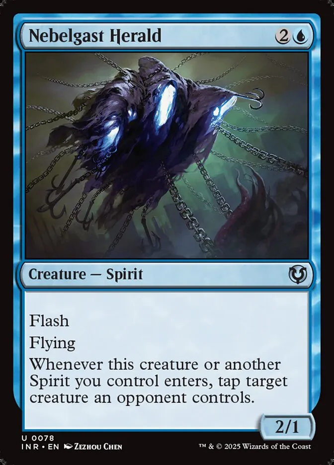 2025 Innistrad Remastered Nebelgast Herald #78 uncommon card image
