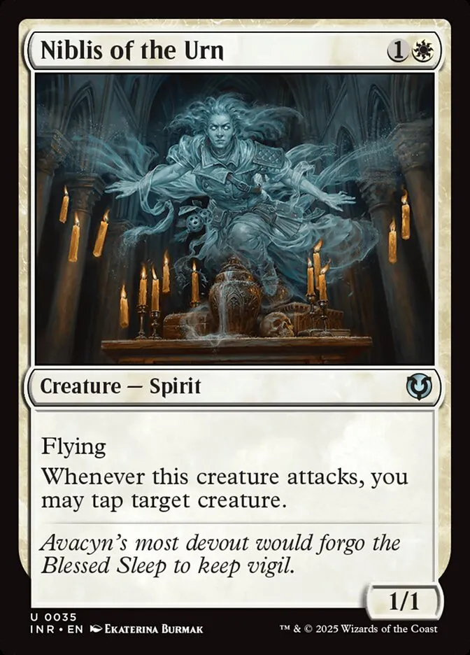 2025 Innistrad Remastered Niblis of the Urn #35 uncommon card image