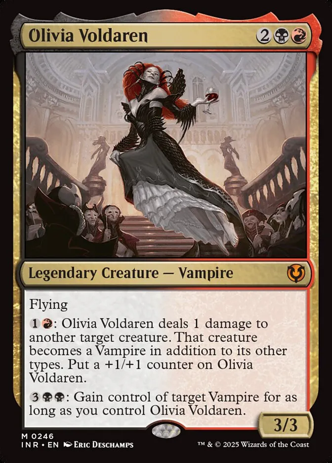 2025 Innistrad Remastered Olivia Voldaren #246 mythic card image