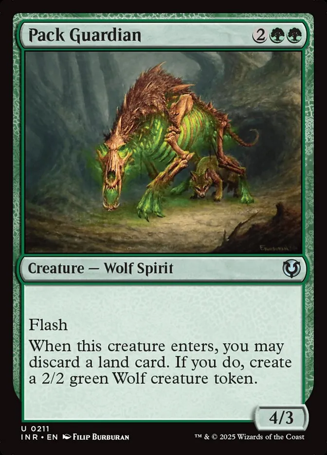 2025 Innistrad Remastered Pack Guardian [Foil] uncommon #211 uncommon card image