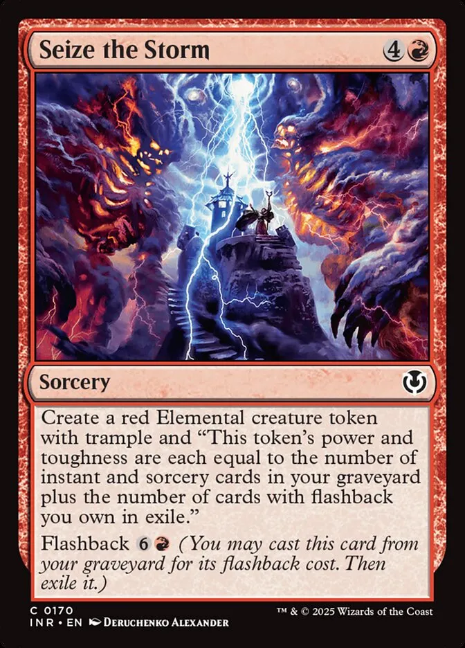 2025 Innistrad Remastered Seize the Storm #170 common card image