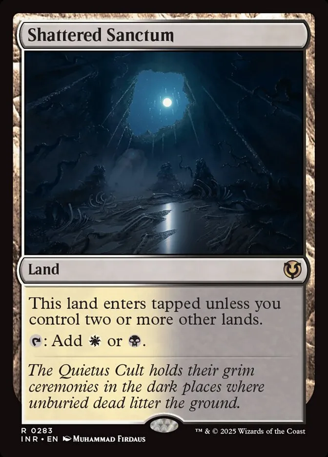 2025 Innistrad Remastered Shattered Sanctum #283 rare card image