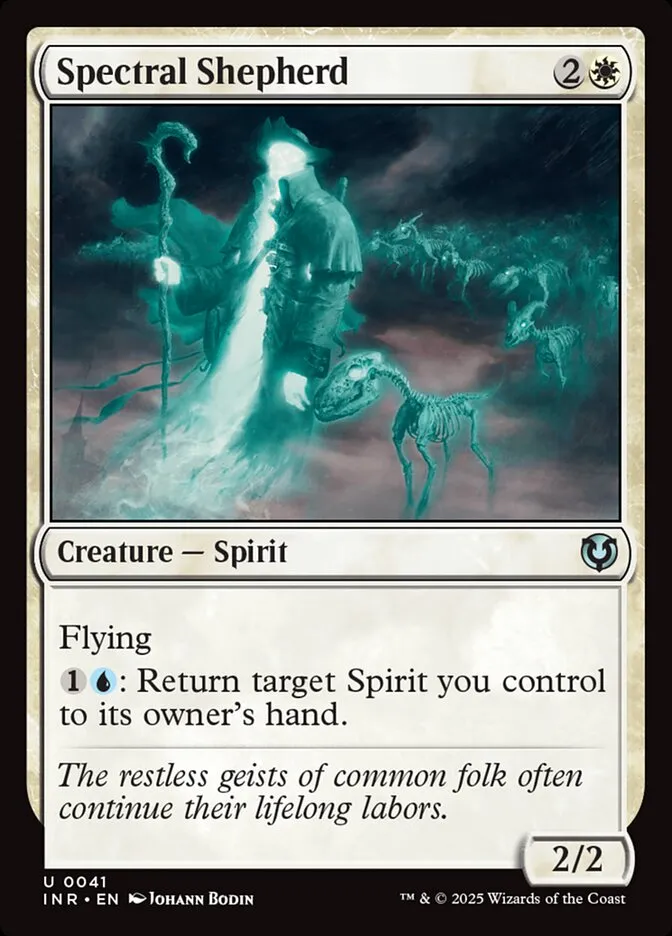 2025 Innistrad Remastered Spectral Shepherd #41 uncommon card image