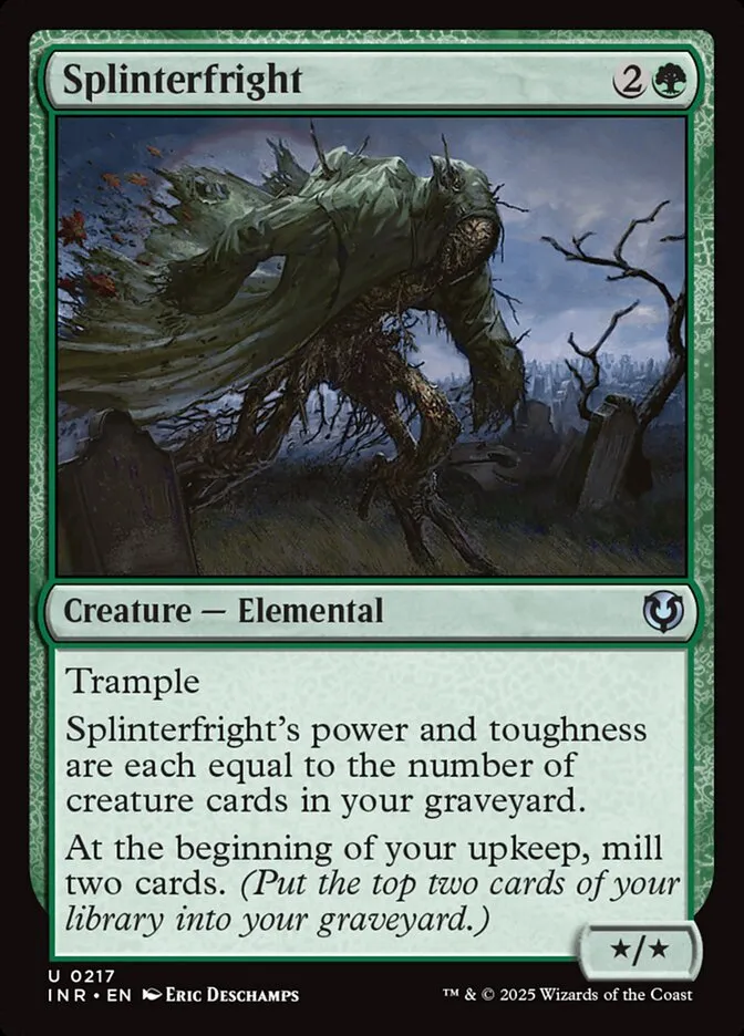 2025 Innistrad Remastered Splinterfright #217 uncommon card image