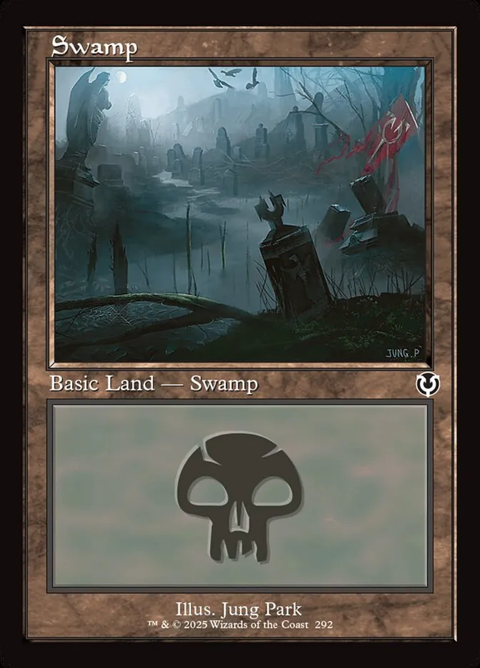 2025 Innistrad Remastered Swamp #292 common card image