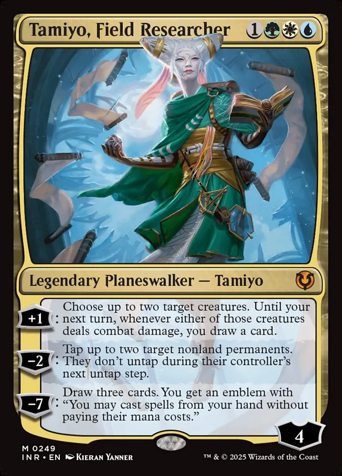2025 Innistrad Remastered Tamiyo, Field Researcher #249 mythic card image