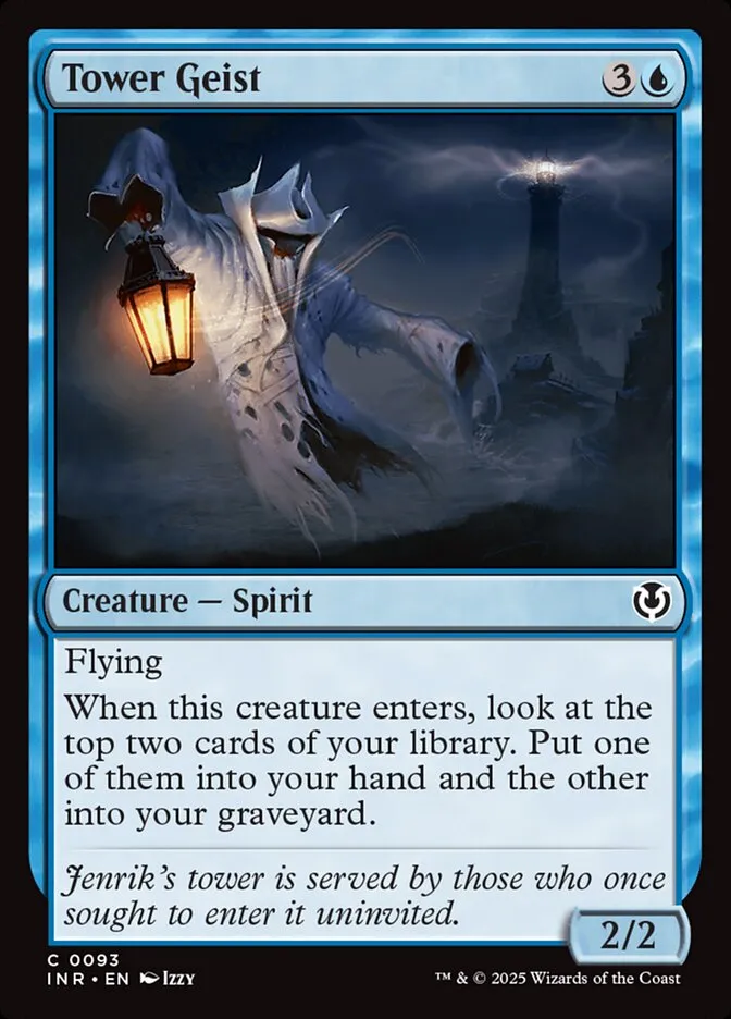 2025 Innistrad Remastered Tower Geist #93 common card image