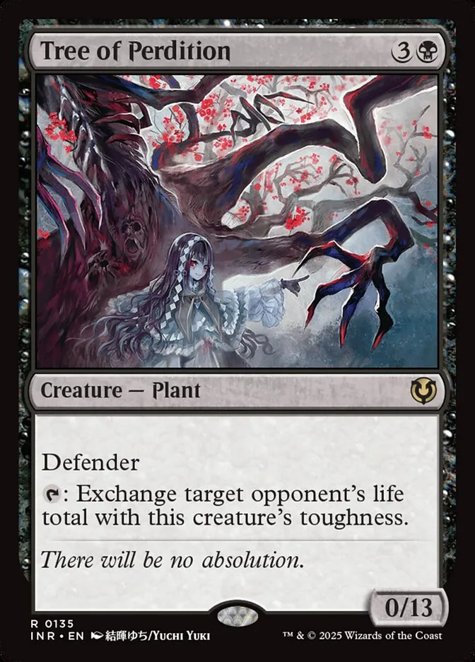 2025 Innistrad Remastered Tree of Perdition #135 rare card image