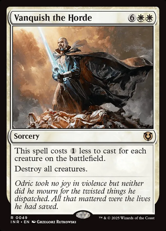 2025 Innistrad Remastered Vanquish the Horde #49 rare card image